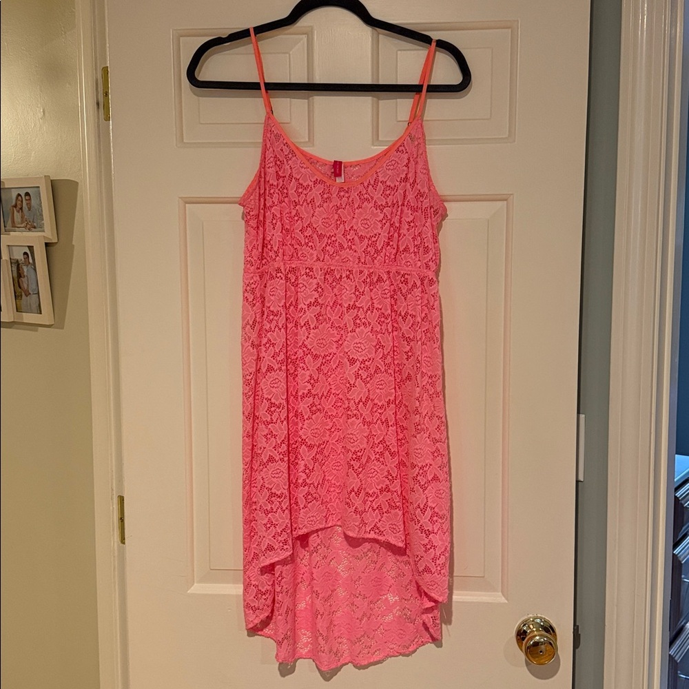 Victoria's Secret Coral Lace Top